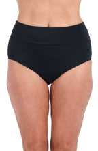 Maxine Of Hollywood Solids Mid Waist Bottom - Black