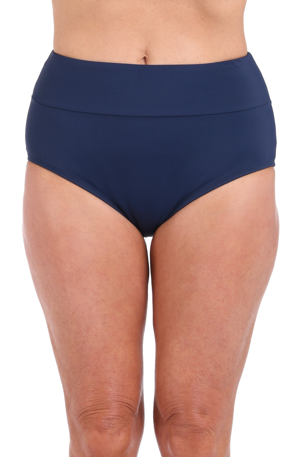 Maxine Of Hollywood Solids Mid Waist Bottom - Indigo