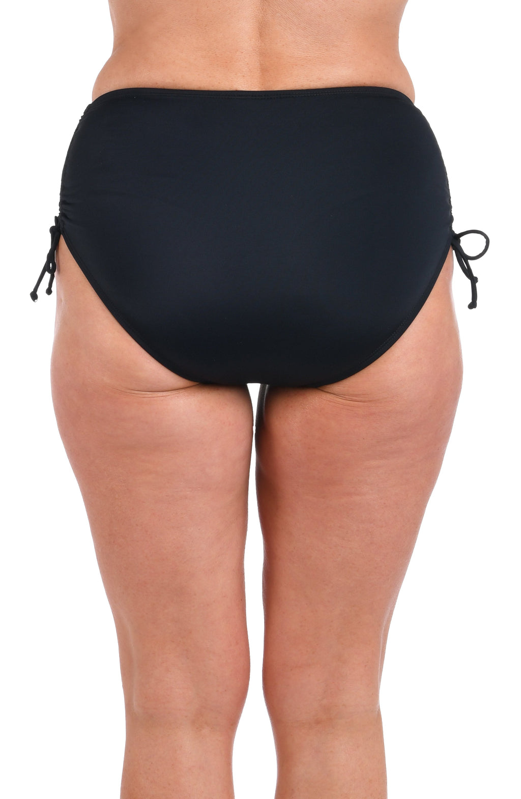 Maxine Of Hollywood Solids Mid Waist Bottom - Black