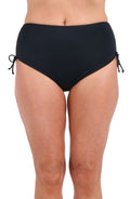 Maxine Of Hollywood Solids Mid Waist Bottom - Black