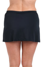 Maxine Of Hollywood Solids Swim Skirt - Black