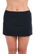 Maxine Of Hollywood Solids Swim Skirt - Black