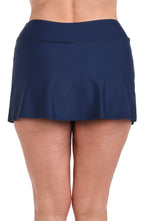 Maxine Of Hollywood Solids Swim Skirt - Indigo