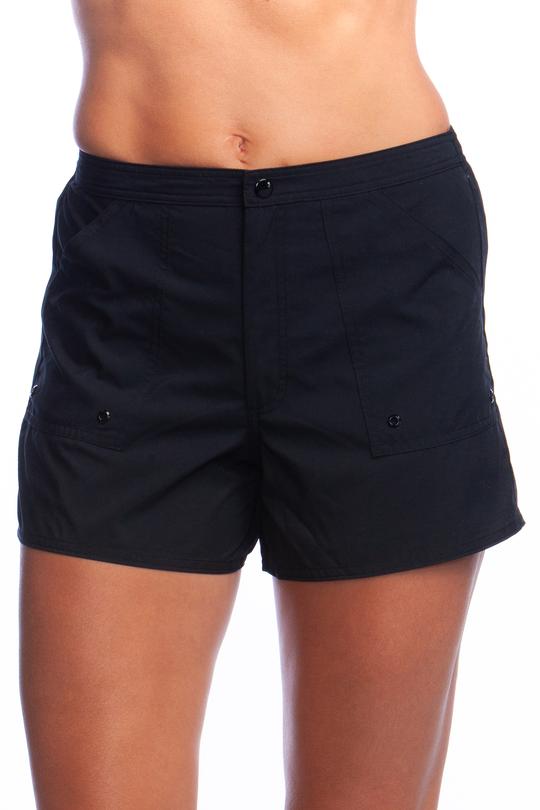 Maxine of Hollywood black swim shorts