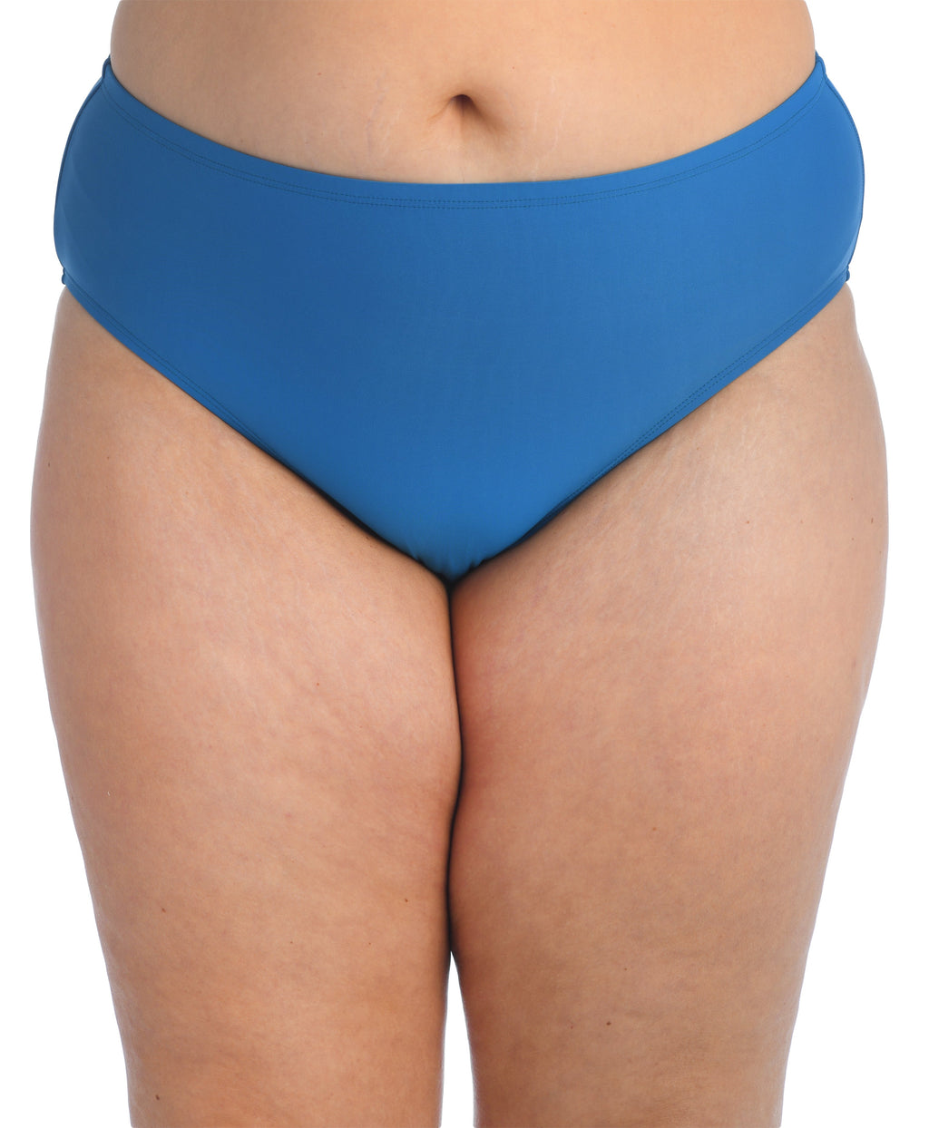 Maxine Of Hollywood Solids Mid Waist Bottom - Cobalt