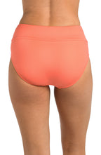 24th & Ocean Solids High Waist Bottom - Coral