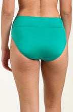 24th & Ocean Solids High Waist Bottom - Emerald