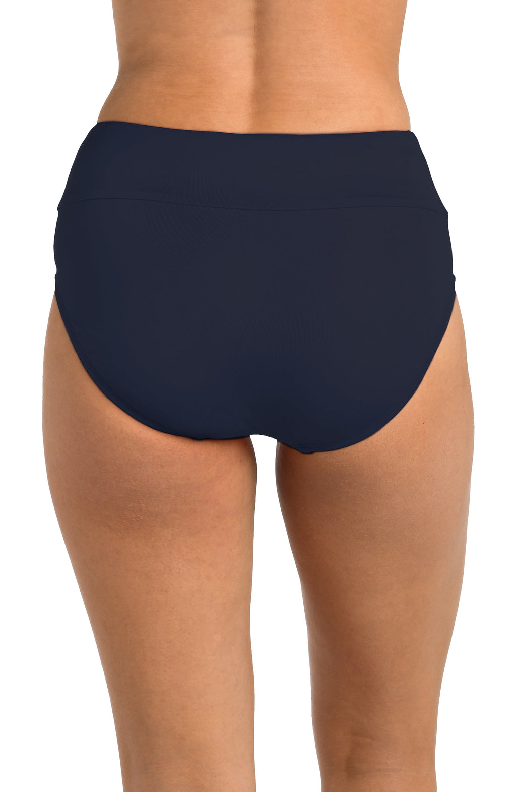 24th & Ocean Solids High Waist Bottom - Midnight