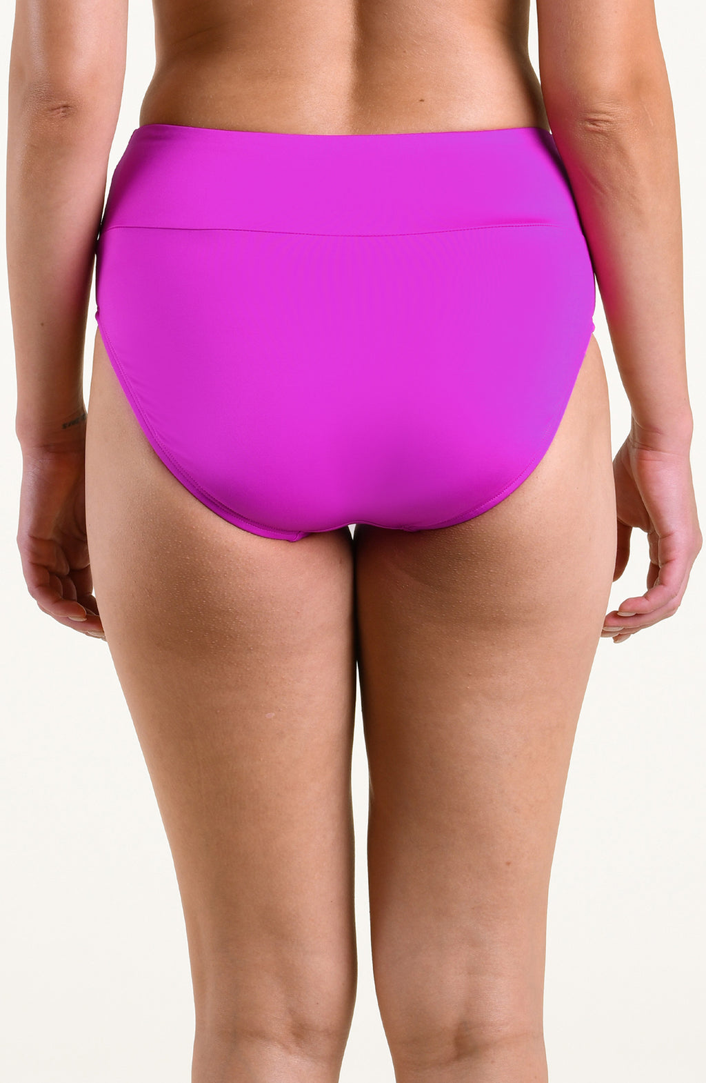 24th & Ocean Solids High Waist Bottom - Orchid