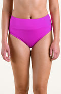 24th & Ocean Solids High Waist Bottom - Orchid