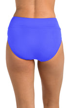 24th & Ocean Solids High Waist Bottom - Periwinkle