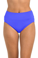 24th & Ocean Solids High Waist Bottom - Periwinkle
