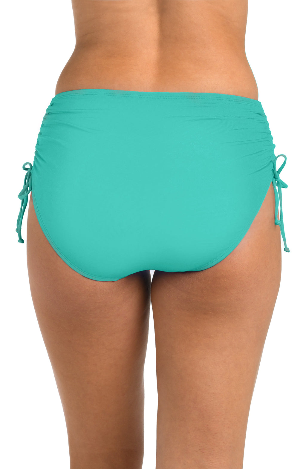 24th & Ocean Solids Adjustable Hipster Bottom - Aquamarine