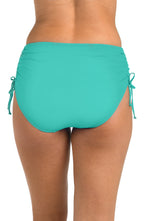 24th & Ocean Solids Adjustable Hipster Bottom - Aquamarine