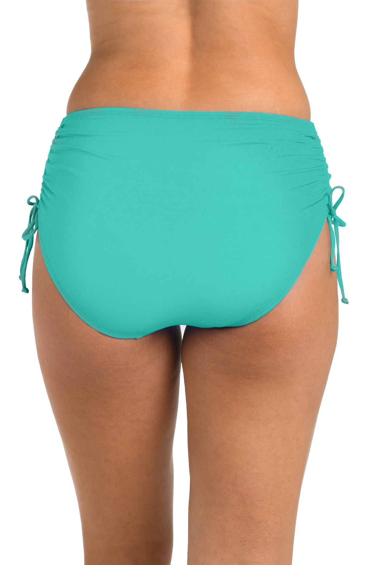 24th & Ocean Solids Adjustable Hipster Bottom - Aquamarine