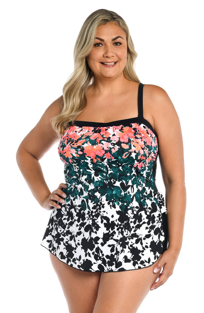 Plus Size Sarong One Piece Swimsuits | Maxine Swimwear – MAXINE OF ...