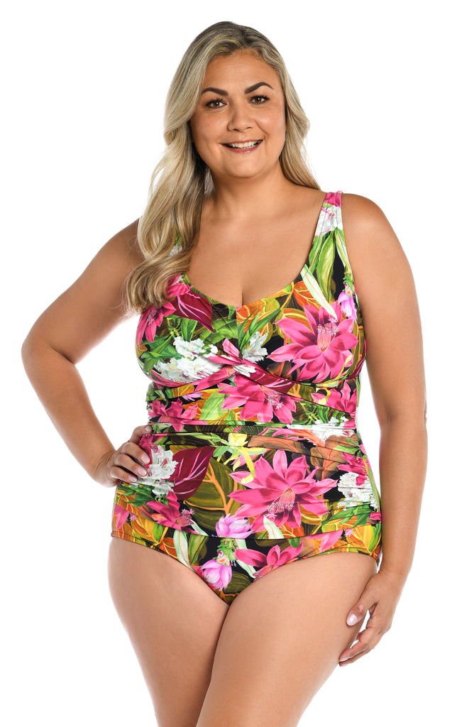 One Piece Plus Size Swimsuits  Maxine Swimwear – MAXINE OF HOLLYWOOD